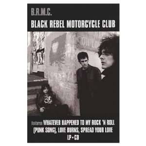    Black Rebel Motorcycle Club Music Poster, 40 x 60