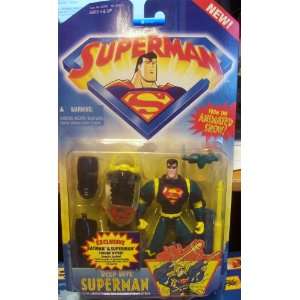  Deep Dive Superman with Underwater Rocket Blaster Toys 
