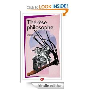Thérèse philosophe ou Mémoires pour servir à lhistoire du Père 