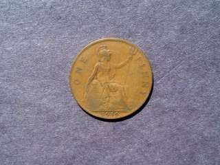 1919 GREAT BRITAIN 1 PENNY  