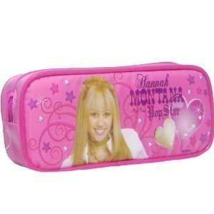  Pop Star Hannah Montana Pink Pencil Case: Toys & Games