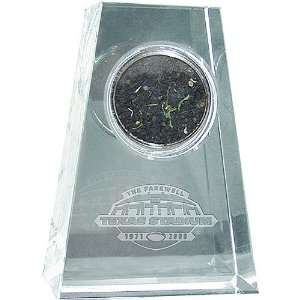 Dallas Cowboys Farewell Texas Stadium Tapered Dirt Crystal Collectible 
