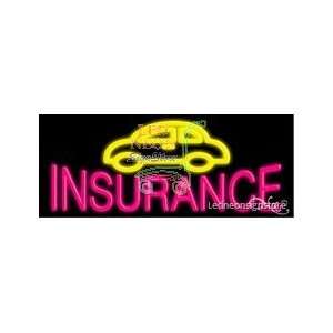  Auto Insurance Logo Neon Sign 13 Tall x 32 Wide x 3 