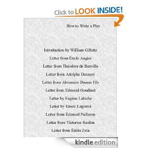 How to Write a Play by Various  Kindle Store