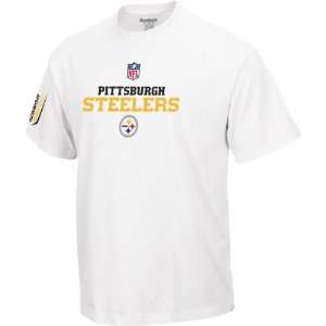 Pittsburgh Steelers White Prime Sideline T Shirt  Sports 