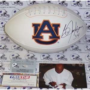  Bo Jackson Autographed/Hand Signed Auburn Tigers Logo 