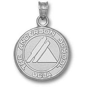  UCLA Bruins Solid Sterling Silver Anderson School Pendant 