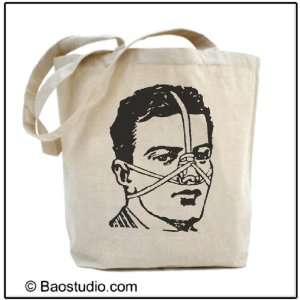  Bad Nose Job   Pop Art Canvas Tote Bag: Everything Else