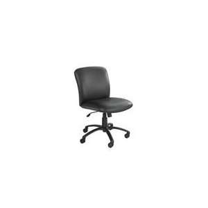  Uber Big and Tall Mid Back Chair   Viny in Black by Safco 