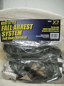 VEST STYLE FALL ARREST SYSTEM   FULL BODY HARNESS CAMO #909497 NEW 