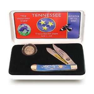  U.S. Mint State Quarter Series Tennessee Knife Coin Set 
