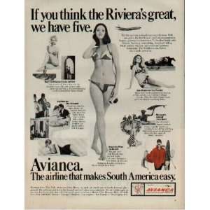   Rivieras great, we have five.  1968 Avianca Airlines AD, A1462