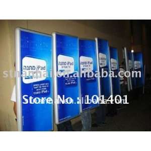   outdoor illuminated led advertising billboard with 08 hours battery