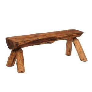  Fireside Lodge 2102 Outdoor Bench in Exterior Stain Size 