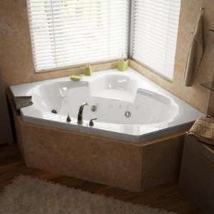 60 x 23 Corner Air and Whirlpool Jetted Bathtub Color/Trim / Tile 