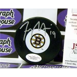 Tyler Seguin Autographed/Hand Signed Hockey Puck (Boston Bruins) JSA 