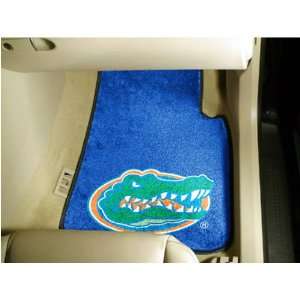  Florida Gators NCAA Car Floor Mats (2 Front) Gator Head 
