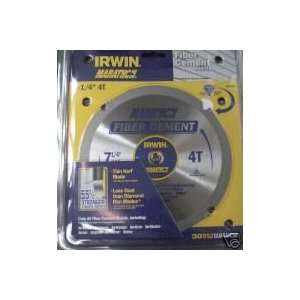  Irwin 3061000 7 1/4 4teeth Thin Kerf Blade. For All Fiber 