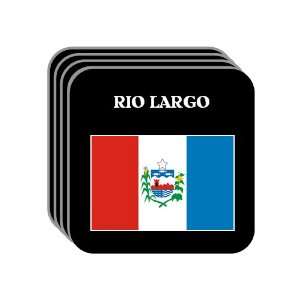 Alagoas   RIO LARGO Set of 4 Mini Mousepad Coasters 
