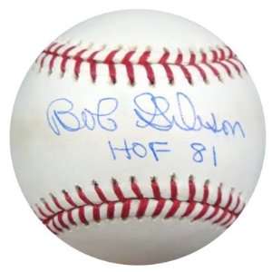  Bob Gibson Autographed/Hand Signed MLB Baseball HOF PSA 