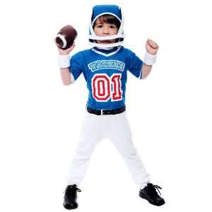  Lil Big Football Player Costume Child Toddler 3T 4T 