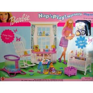  Barbie Krissy Nap n Play Nursery Playset (2001): Toys 