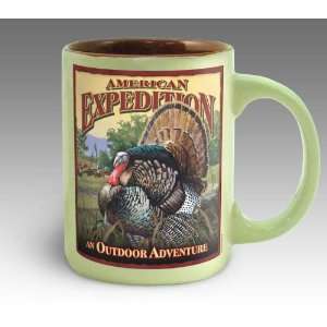  Wild Turkey Vintage Art Coffee Mug