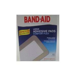 Band Aid Adh Pad Lge 2 7 8x4 Size: 10: Health & Personal 
