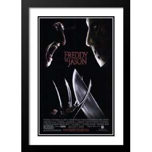  Freddy Vs. Jason 32x45 Framed and Double Matted Movie 