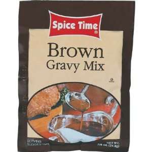  SPICE TIME BROWN GRAVY MIX 7/8 (Sold 3 Units per Pack 