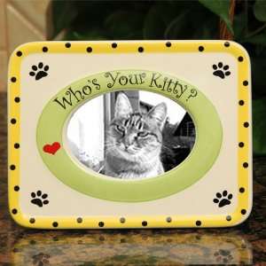  Tumbleweed Whos Your Kitty? Pet Picture Frame