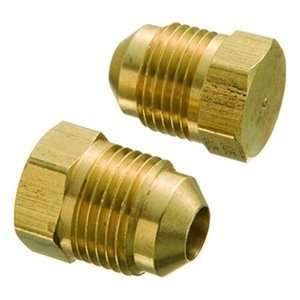  3/4 Tube OD 45Deg Flare,CA360 Brass,39 Sr Hex Head Plug 