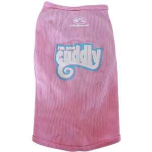   and Meow Dog Tank Top, Im Soo Cuddly, Pink, Extra Small: Pet Supplies