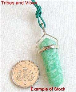 Healing ITE Crystal Point Pendant Jewellery cord necklace 