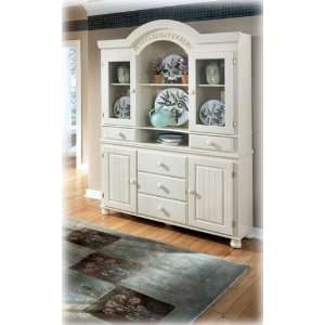   Retreat White Dining Room Buffet and China Hutch Furniture & Decor