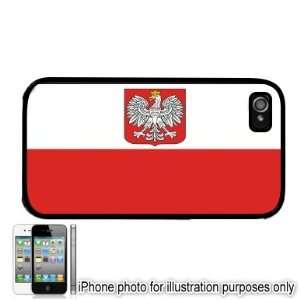  Poland Polish Polska Flag Apple iPhone 4 4S Case Cover 