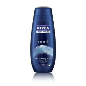  Nivea for Men Cool Hair Body Wash with Menthol 500ml/16 