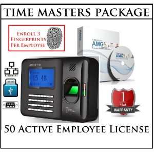  Time Masters AMG Employee Attendance Software with The TM 