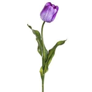 Set of 12   24 Dutch Tulip Spray Two Tone Orchid   FST630 OC/TT Loose 