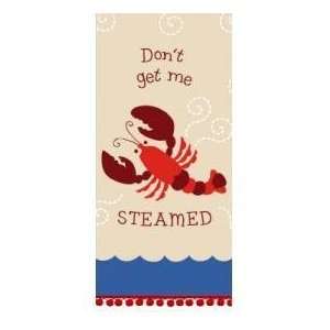  Dont Get Me Steamed Lobster Tail TiKi Tea Towel Kitchen 