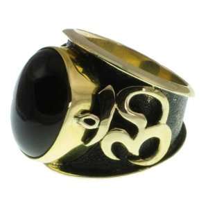  336 11 Om Ring Organic / Silver Jewelry of Bali Jewelry