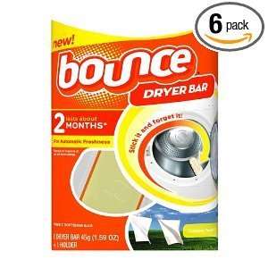  Bounce 2 Month Dryer Bar Outdoor Fresh  **6 PACK 
