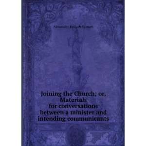   Between a Minister and . Alexander Balloch Grosart Books