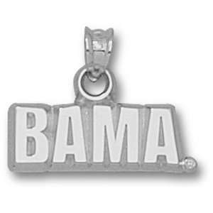  University of Alabama Bama Pendant (Silver): Sports 