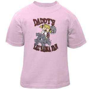   Tide Pink Toddler Daddys Lil Bama Fan T shirt: Sports & Outdoors