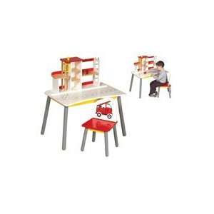  Guidecraft Fire Station Desk: Toys & Games