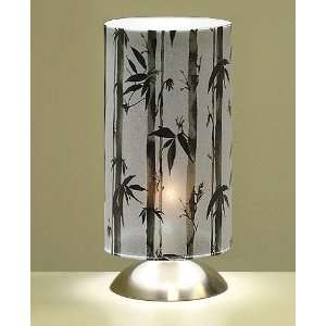  Bambou black como table lamp