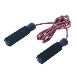 Sunny Health and Fitness Leather Jump Rope:  Sports 