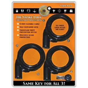  Do All Outdoors Snake Lock Triple Pack (6 Feet) Sports 