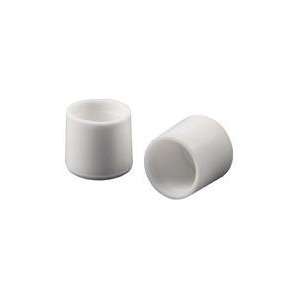   Count 5/8 Soft Touch Vinyl Chair Tips, White: Home Improvement
